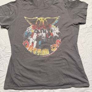 Aerosmith Dream On Portrait Graphic T-Shirt vintage size large